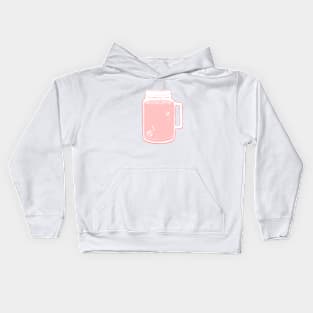 pink drink Kids Hoodie